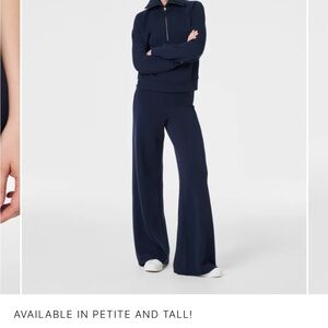 SPANX air essentials navy pant